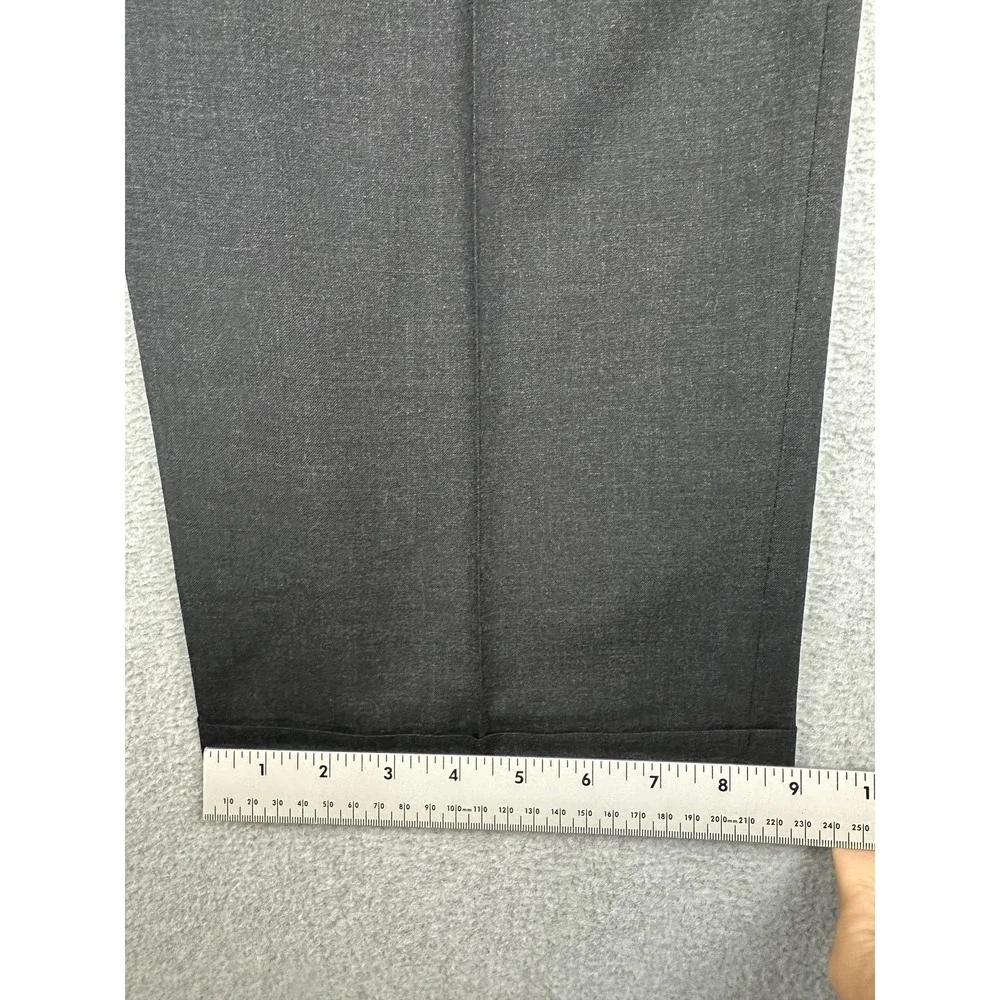 Tailors' Row Suit Mens 44R 36x31 Gray Wool 2 Piece Classic Fit Business Formal